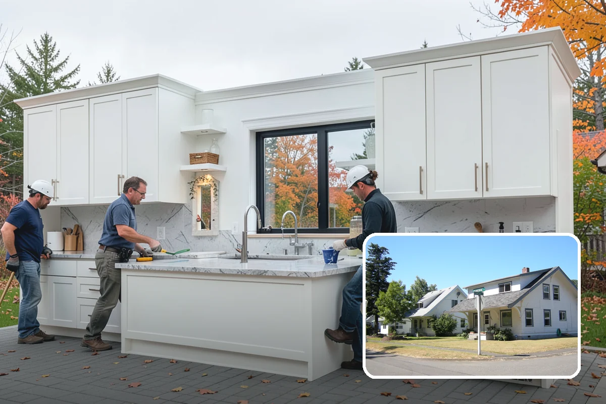 Bathroom Countertop Replacement in DuPont, Pierce County, WA - Instantly modernizes the vanity area