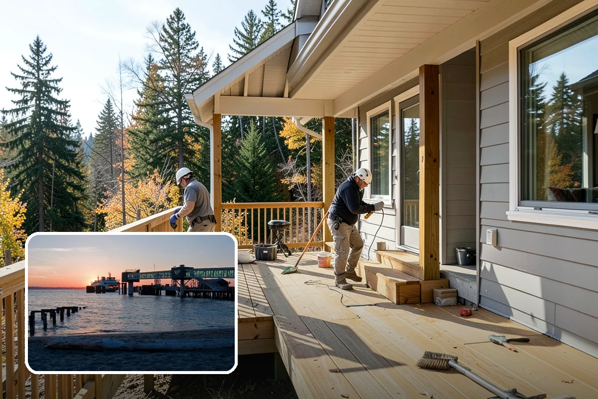 Bathroom Countertop Replacement in Edmonds, Snohomish County, WA - Instantly modernizes the vanity area
