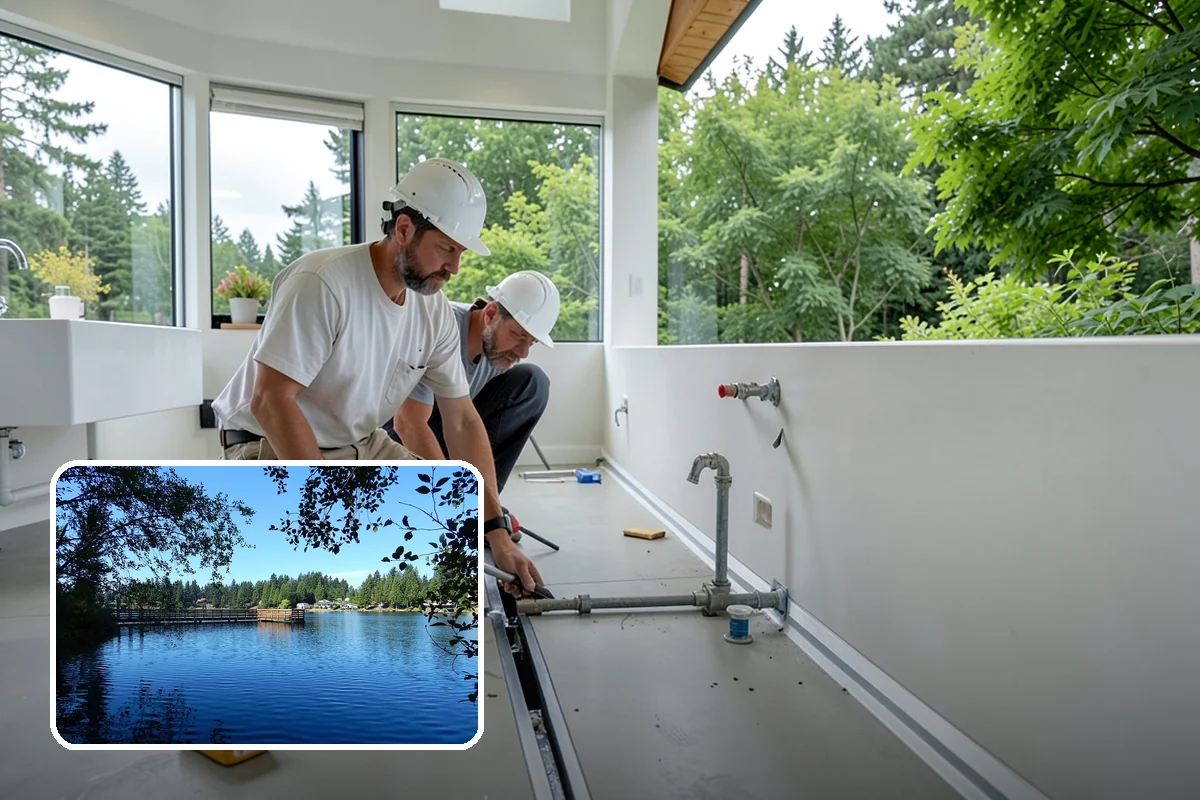 Bathroom Countertop Replacement in Federal Way, King County, WA - Instantly modernizes the vanity area