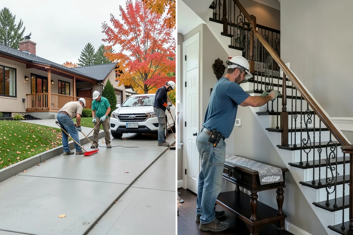 Bathroom Countertop Replacement in Federal Way, King County, WA - Template the vanity and remove the old top