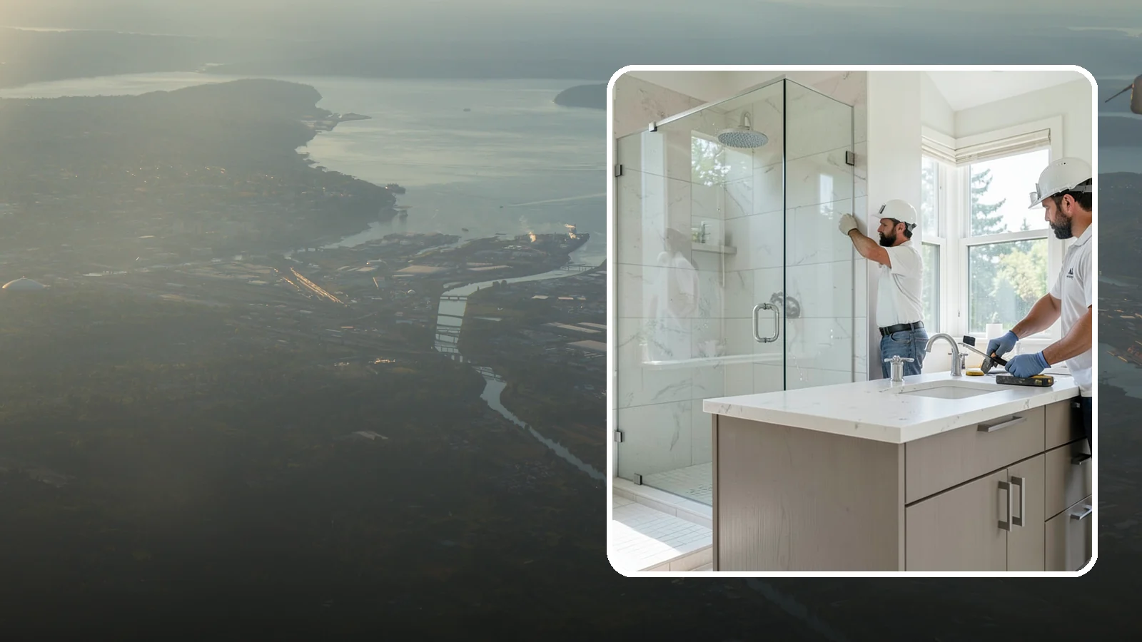 Bathroom Countertop Replacement in Fife, Pierce County, WA - A bathroom countertop replacement refreshes your vanity with a durable, water-resistant surface.