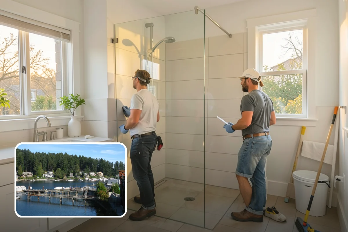 Bathroom Countertop Replacement in Gig Harbor, Pierce County, WA - Instantly modernizes the vanity area
