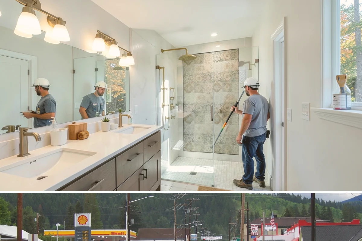Bathroom Countertop Replacement in Granite Falls, Snohomish County, WA - A countertop swap is a compact project that can be scheduled comfortably in any month.