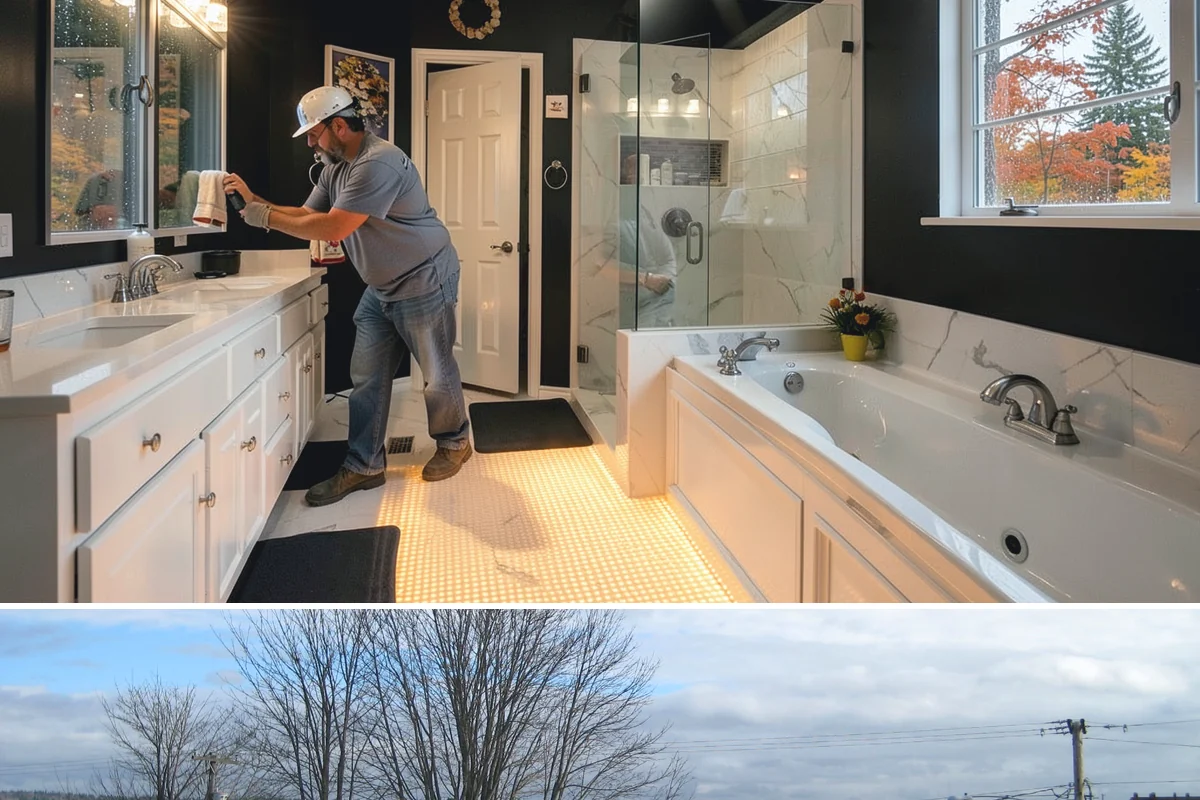 Bathroom Countertop Replacement in Langley, Island County, WA - A countertop swap is a compact project that can be scheduled comfortably in any month.