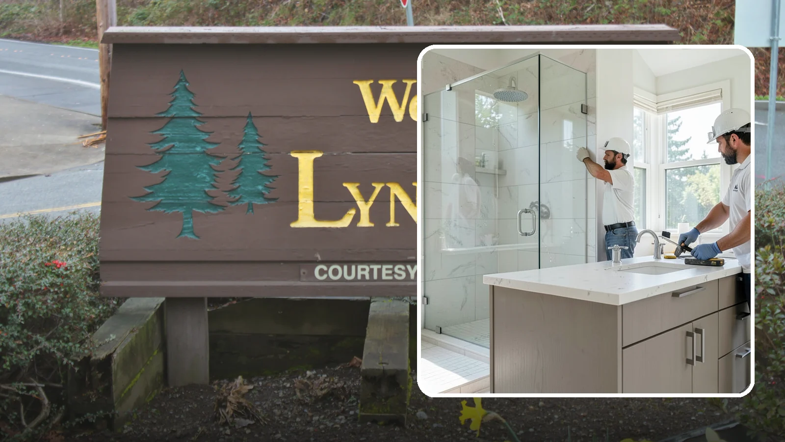 Bathroom Countertop Replacement in Lynnwood, Snohomish County, WA - A bathroom countertop replacement refreshes your vanity with a durable, water-resistant surface.