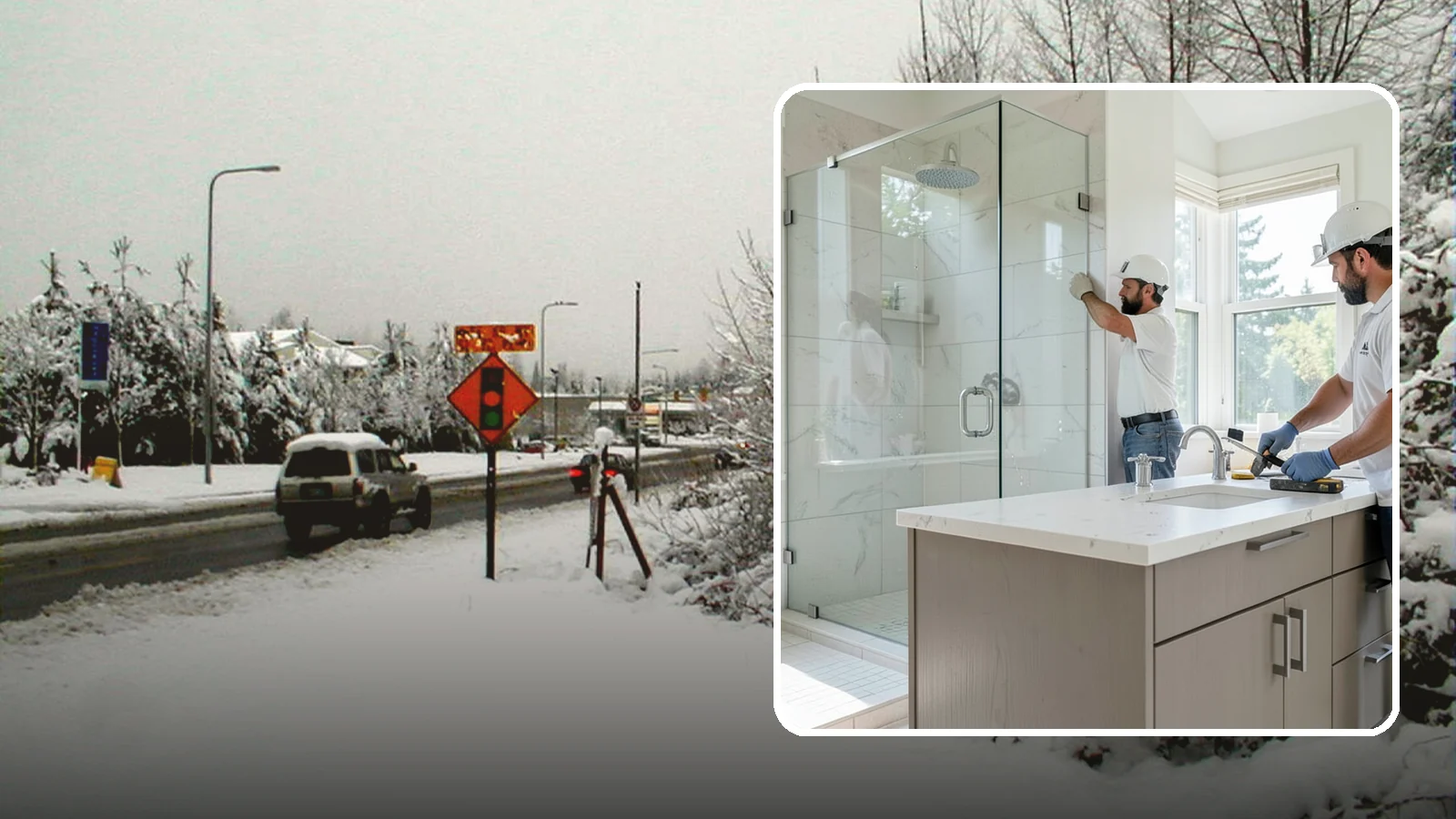 Bathroom Countertop Replacement in Newcastle, King County, WA - A bathroom countertop replacement refreshes your vanity with a durable, water-resistant surface.