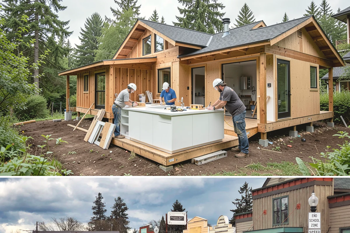 Bathroom Countertop Replacement in Roy, Pierce County, WA - A countertop swap is a compact project that can be scheduled comfortably in any month.