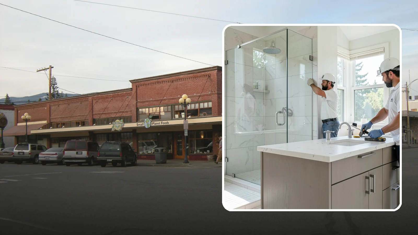 Bathroom Countertop Replacement in Sedro-Woolley, Skagit County, WA - A bathroom countertop replacement refreshes your vanity with a durable, water-resistant surface.