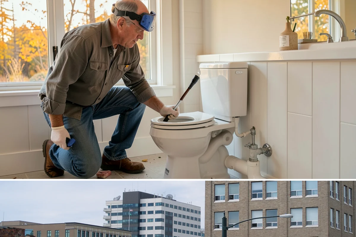 Bathroom Demolition in Everett, Snohomish County, WA - Demolition can happen any time of year since it is entirely indoor work unaffected by weather.
