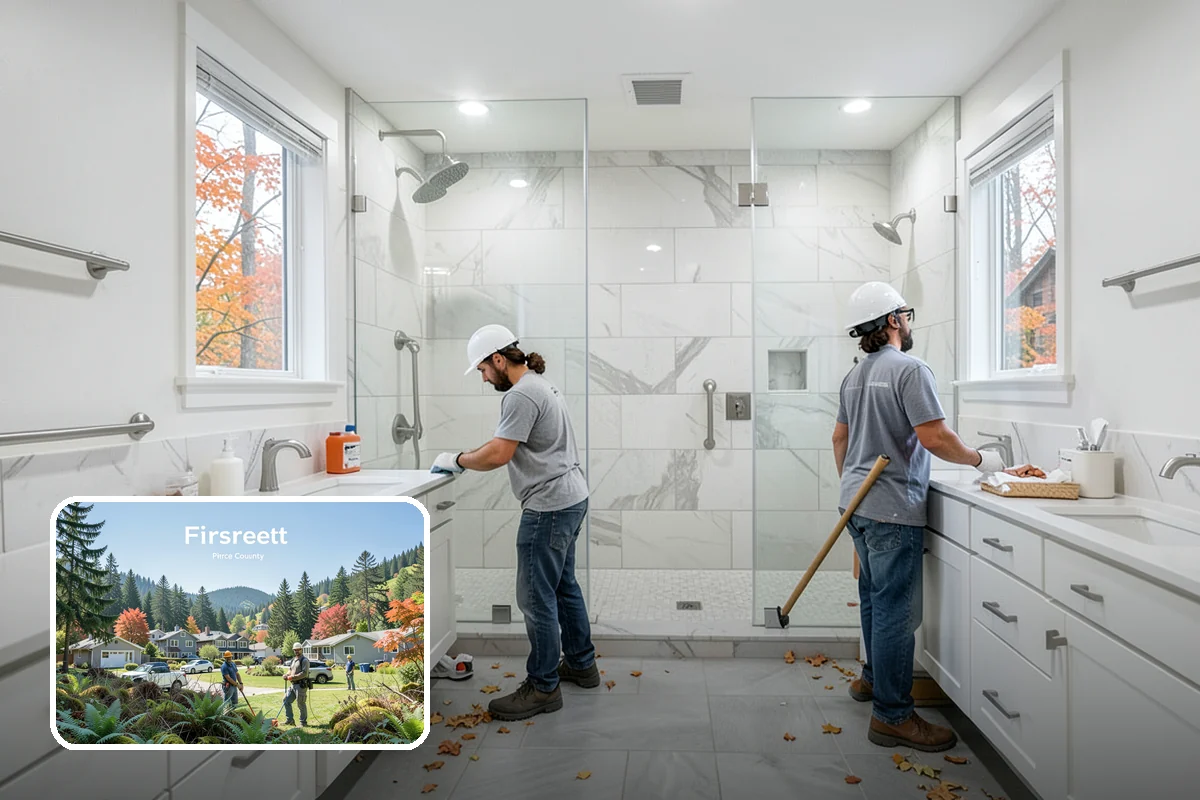 Bathroom Demolition in Fircrest, Pierce County, WA - Reveals hidden issues before rebuilding begins