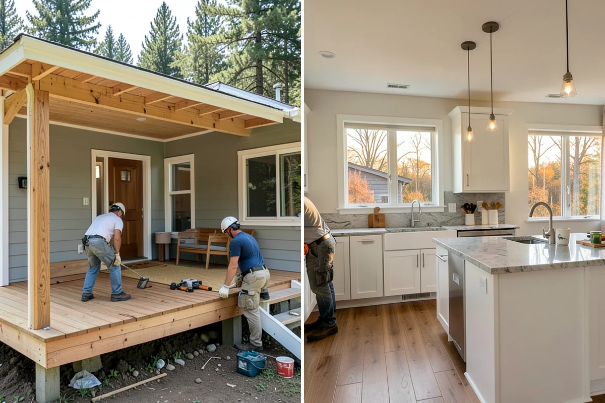 Bathroom Demolition in Pacific, King County, WA - Shut off water and power to the bathroom