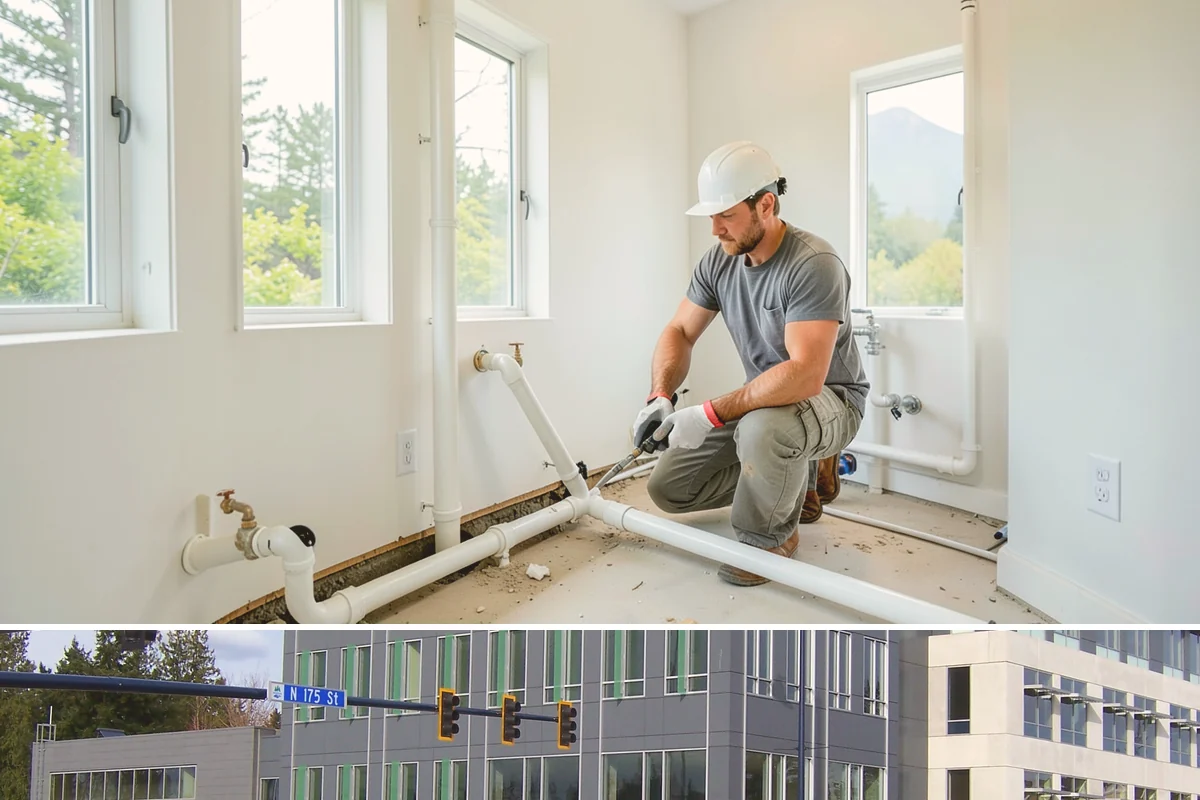 Bathroom Demolition in Shoreline, King County, WA - Demolition can happen any time of year since it is entirely indoor work unaffected by weather.