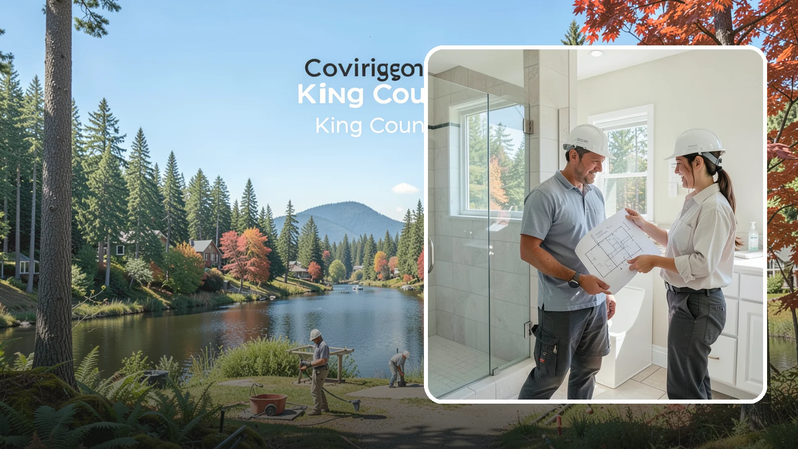 Bathroom Design in Covington, King County, WA - Professional bathroom design translates your ideas into a detailed, buildable plan.