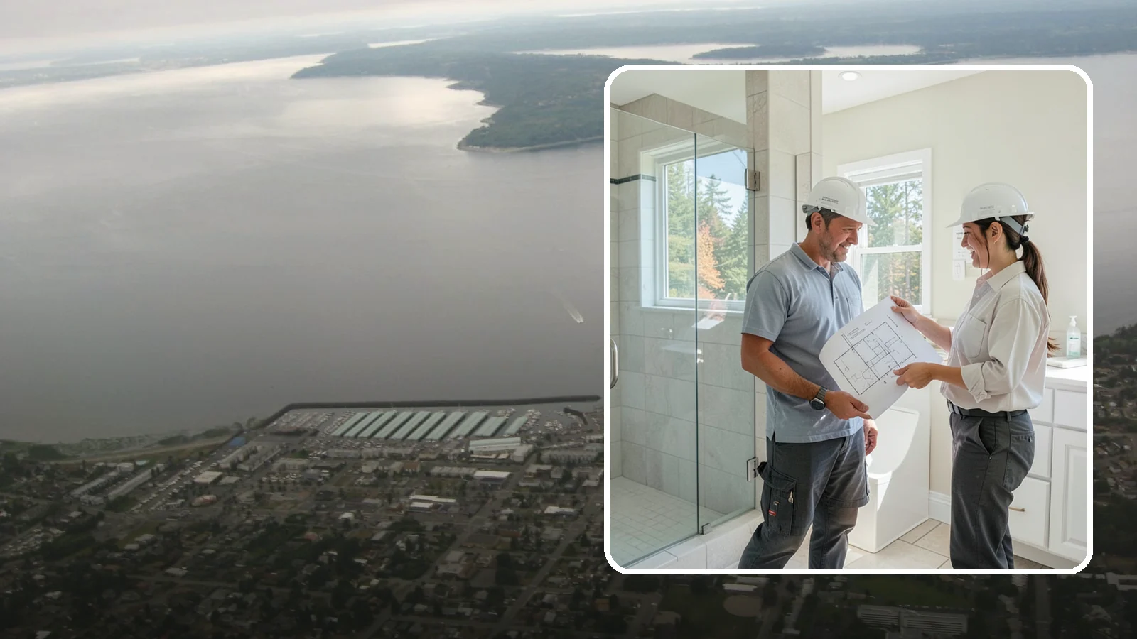 Bathroom Design in Des Moines, King County, WA - Professional bathroom design translates your ideas into a detailed, buildable plan.