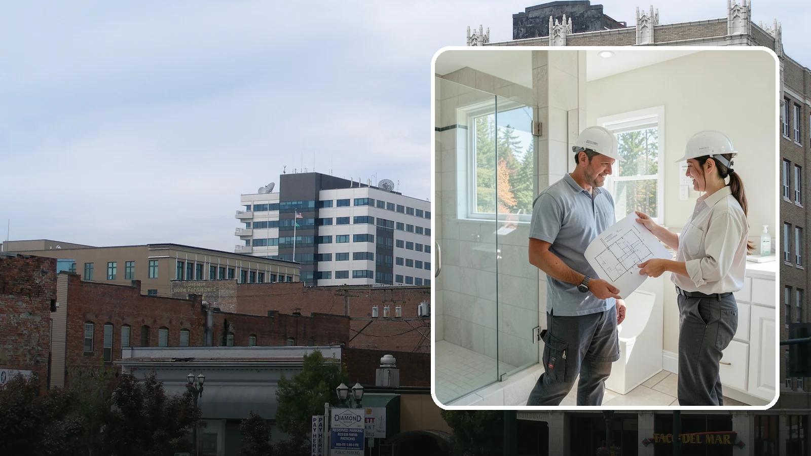 Bathroom Design in Everett, Snohomish County, WA - Professional bathroom design translates your ideas into a detailed, buildable plan.