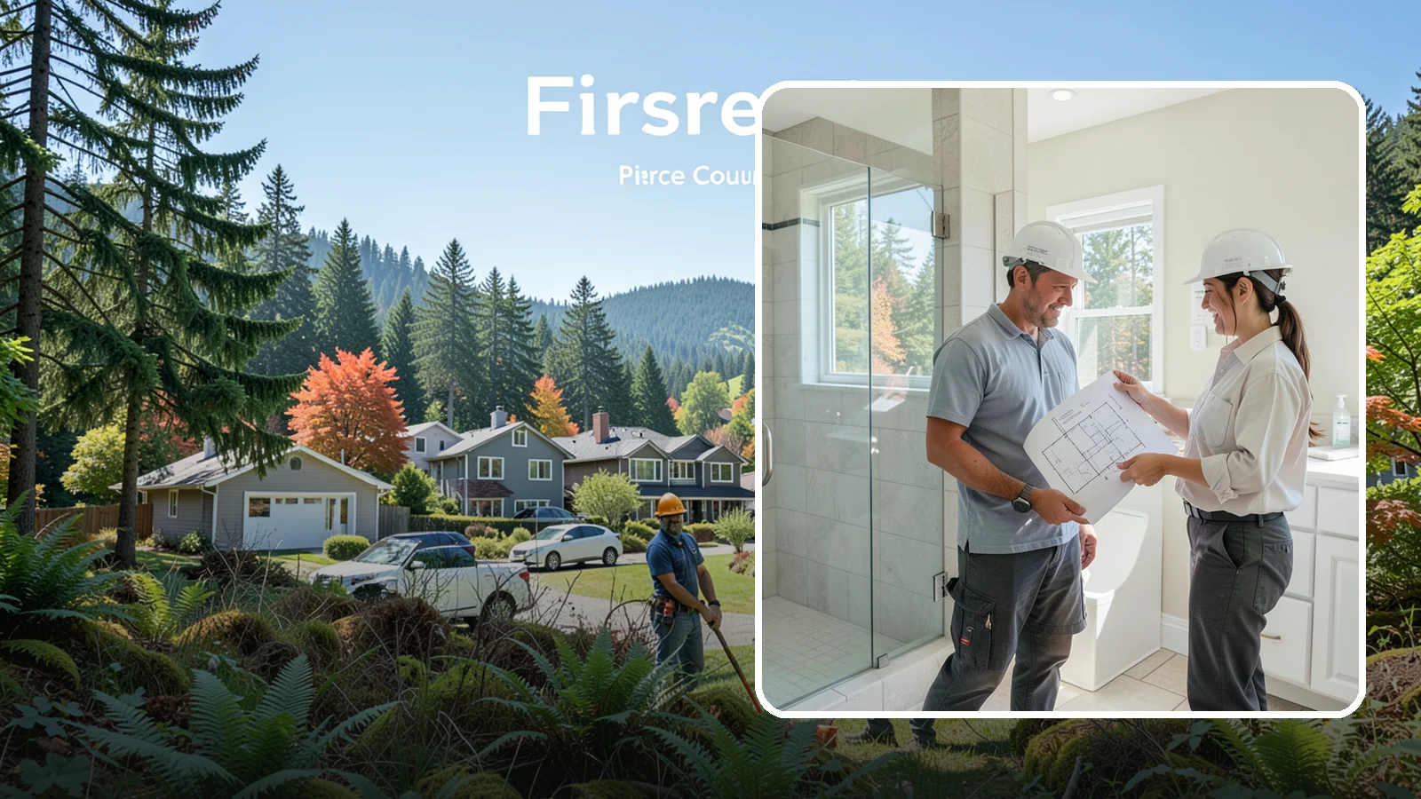 Bathroom Design in Fircrest, Pierce County, WA - Professional bathroom design translates your ideas into a detailed, buildable plan.