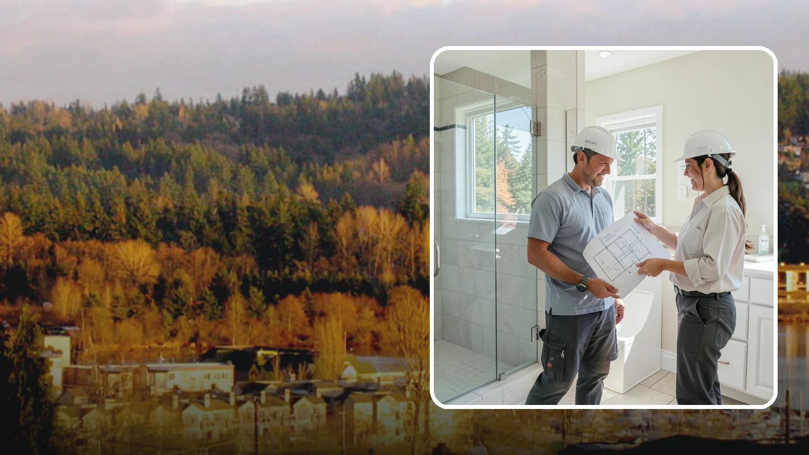 Bathroom Design in Kenmore, King County, WA - Professional bathroom design translates your ideas into a detailed, buildable plan.