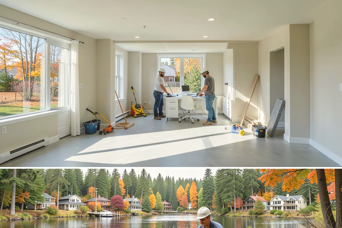 Bathroom Design in La Conner, Skagit County, WA - Design work is best started in late fall so plans are finalized and construction can begin over winter.