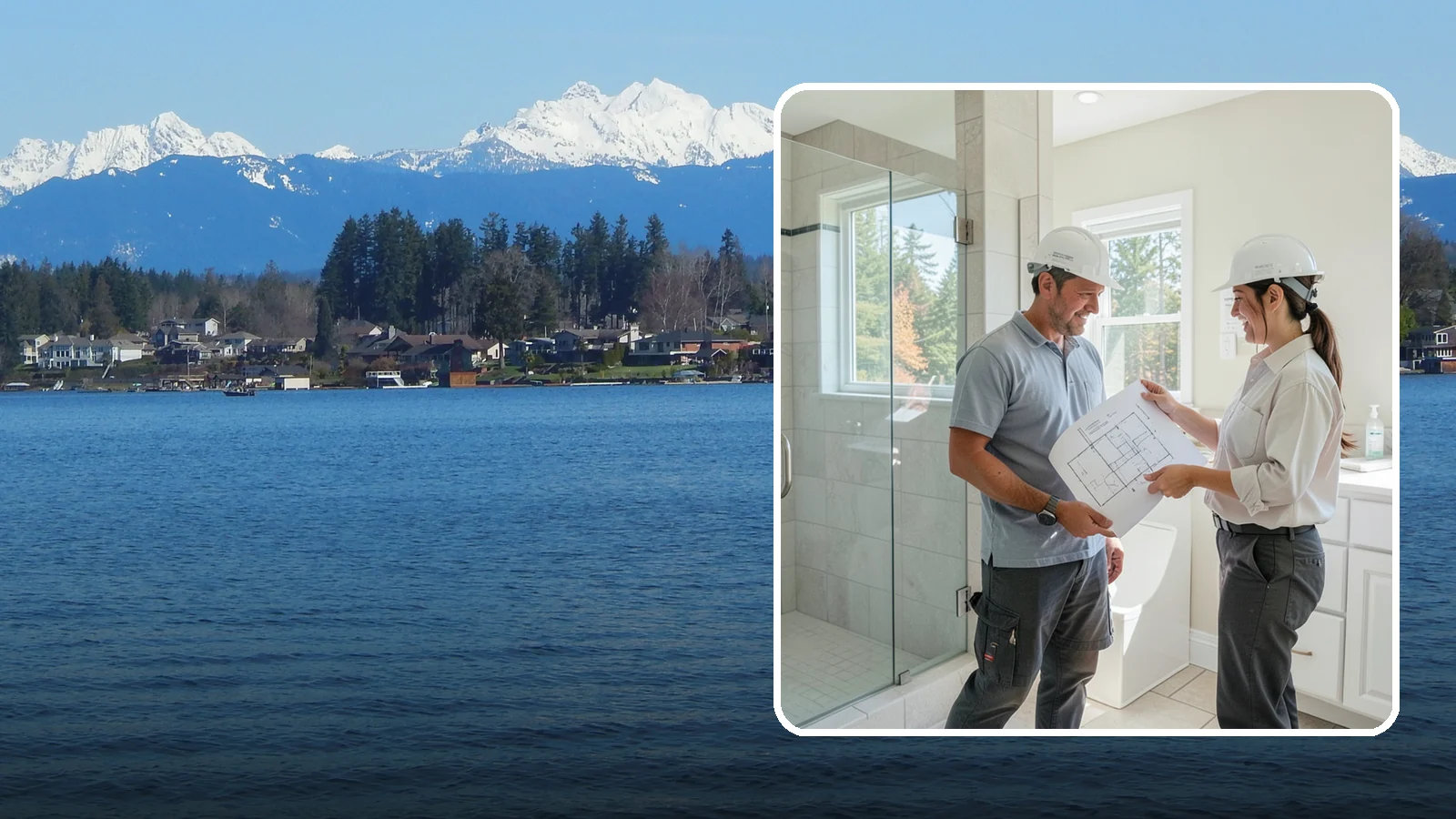 Bathroom Design in Lake Stevens, Snohomish County, WA - Professional bathroom design translates your ideas into a detailed, buildable plan.