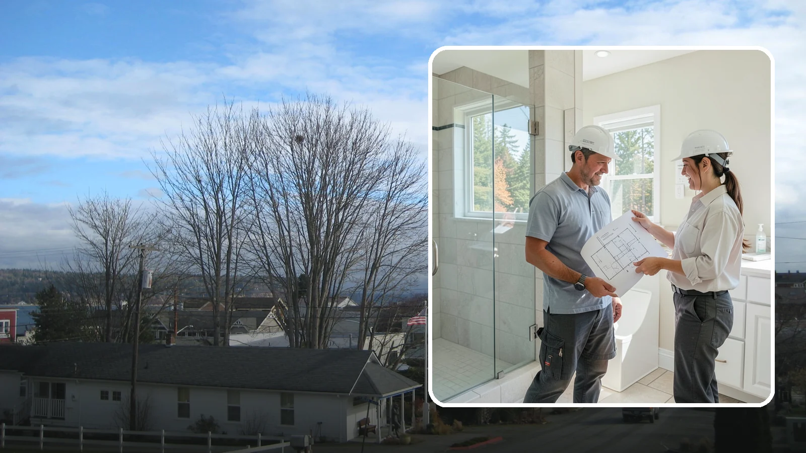 Bathroom Design in Langley, Island County, WA - Professional bathroom design translates your ideas into a detailed, buildable plan.