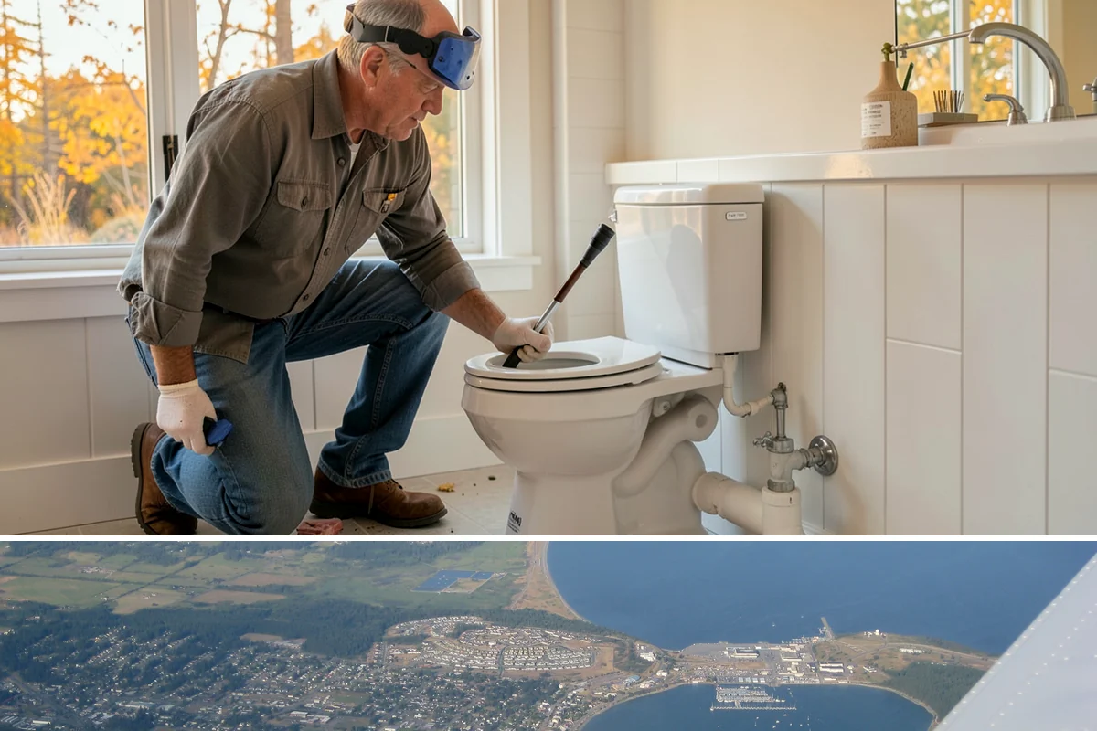 Bathroom Design in Oak Harbor, Island County, WA - Design work is best started in late fall so plans are finalized and construction can begin over winter.