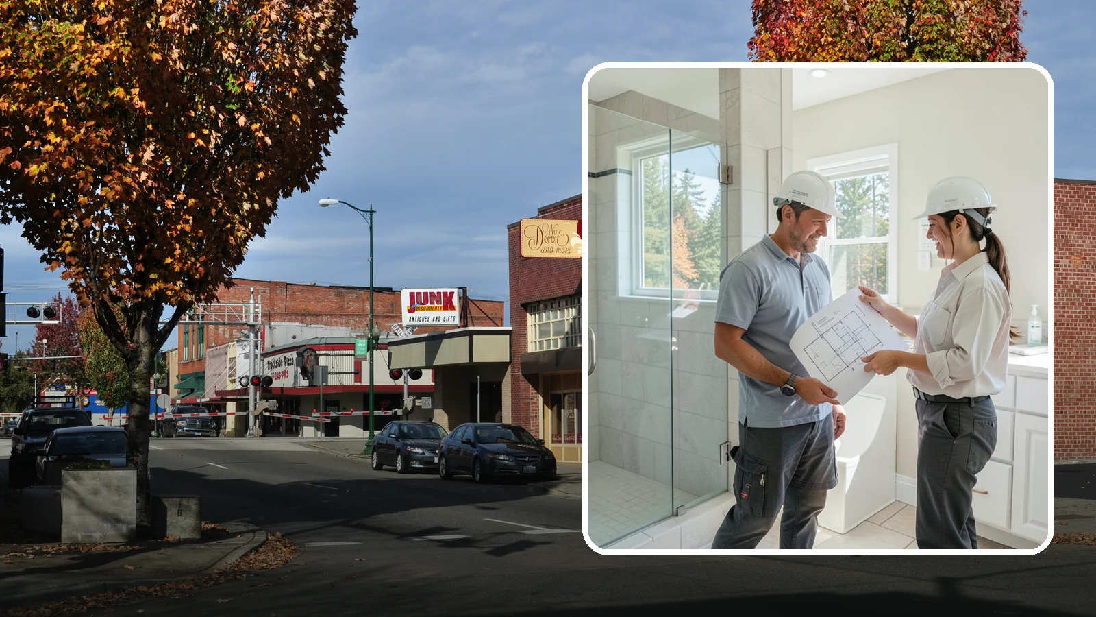 Bathroom Design in Puyallup, Pierce County, WA - Professional bathroom design translates your ideas into a detailed, buildable plan.