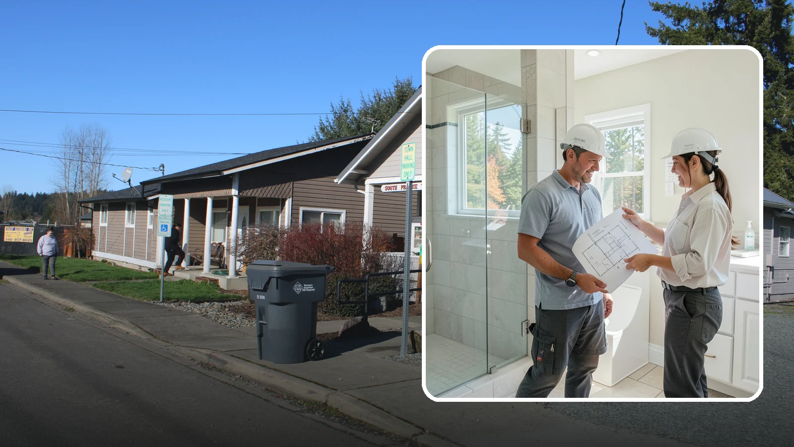 Bathroom Design in South Prairie, Pierce County, WA - Professional bathroom design translates your ideas into a detailed, buildable plan.