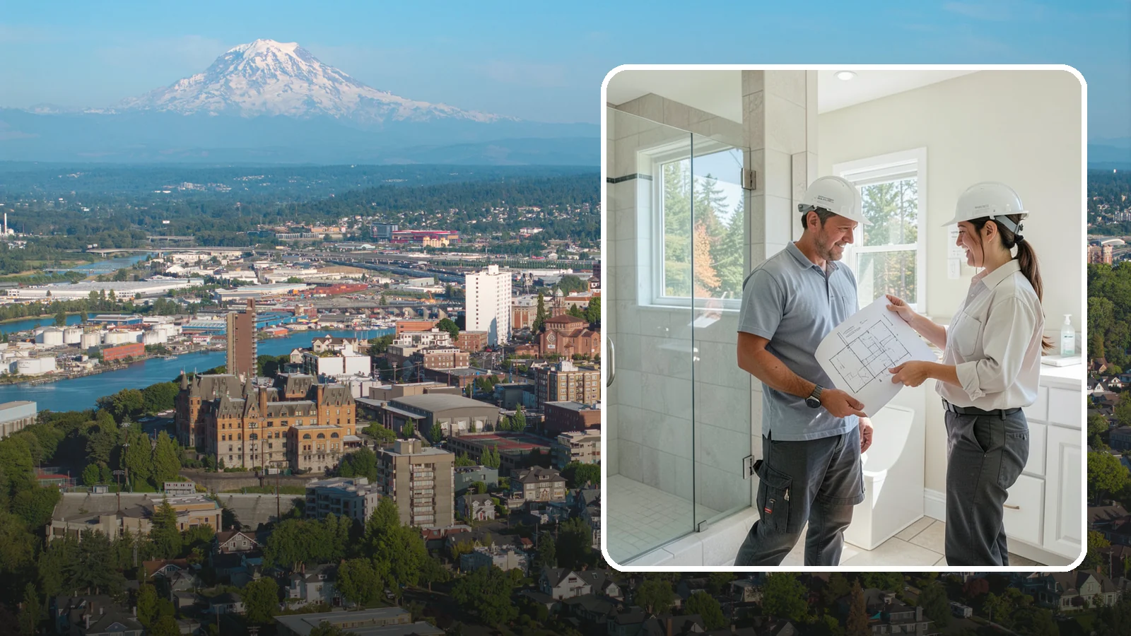Bathroom Design in Tacoma, Pierce County, WA - Professional bathroom design translates your ideas into a detailed, buildable plan.