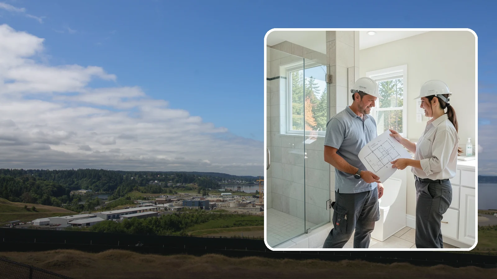Bathroom Design in University Place, Pierce County, WA - Professional bathroom design translates your ideas into a detailed, buildable plan.