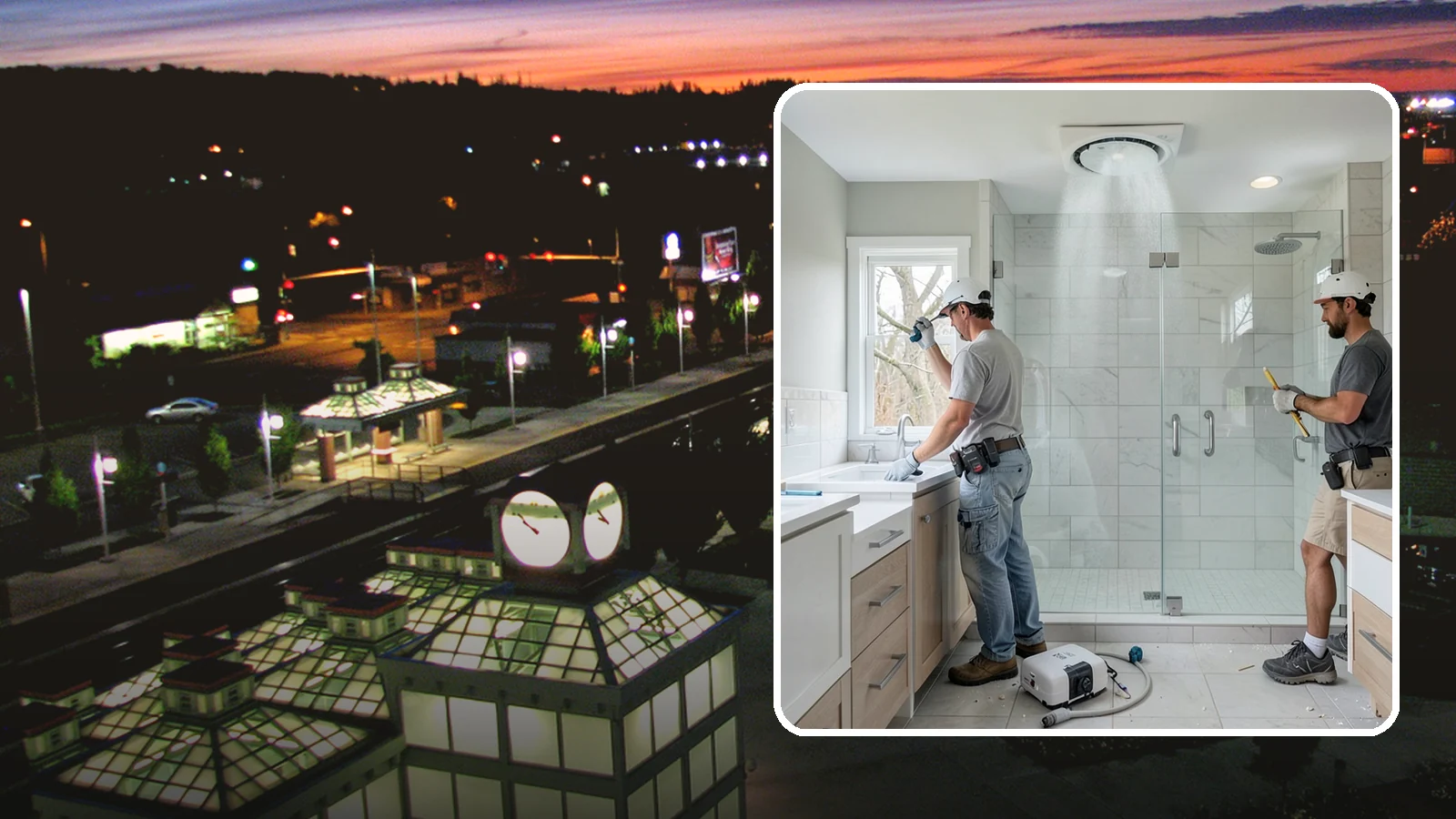 Bathroom Exhaust Fan Installation in Auburn, King County, WA - A bathroom exhaust fan installation vents humidity outdoors to protect your home from moisture damage.
