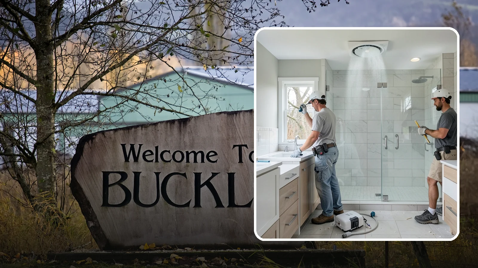 Bathroom Exhaust Fan Installation in Buckley, Pierce County, WA - A bathroom exhaust fan installation vents humidity outdoors to protect your home from moisture damage.