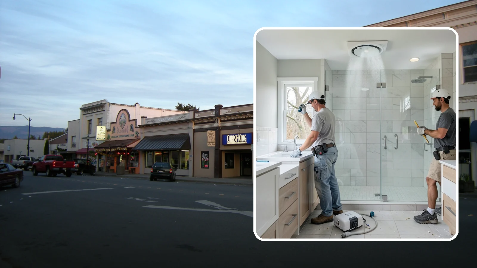 Bathroom Exhaust Fan Installation in Burlington, Skagit County, WA - A bathroom exhaust fan installation vents humidity outdoors to protect your home from moisture damage.