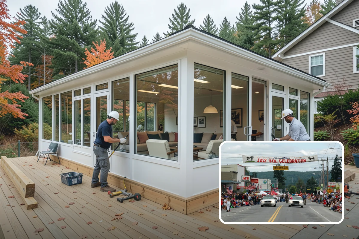 Bathroom Exhaust Fan Installation in Carnation, King County, WA - Vents humidity fully to the outdoors