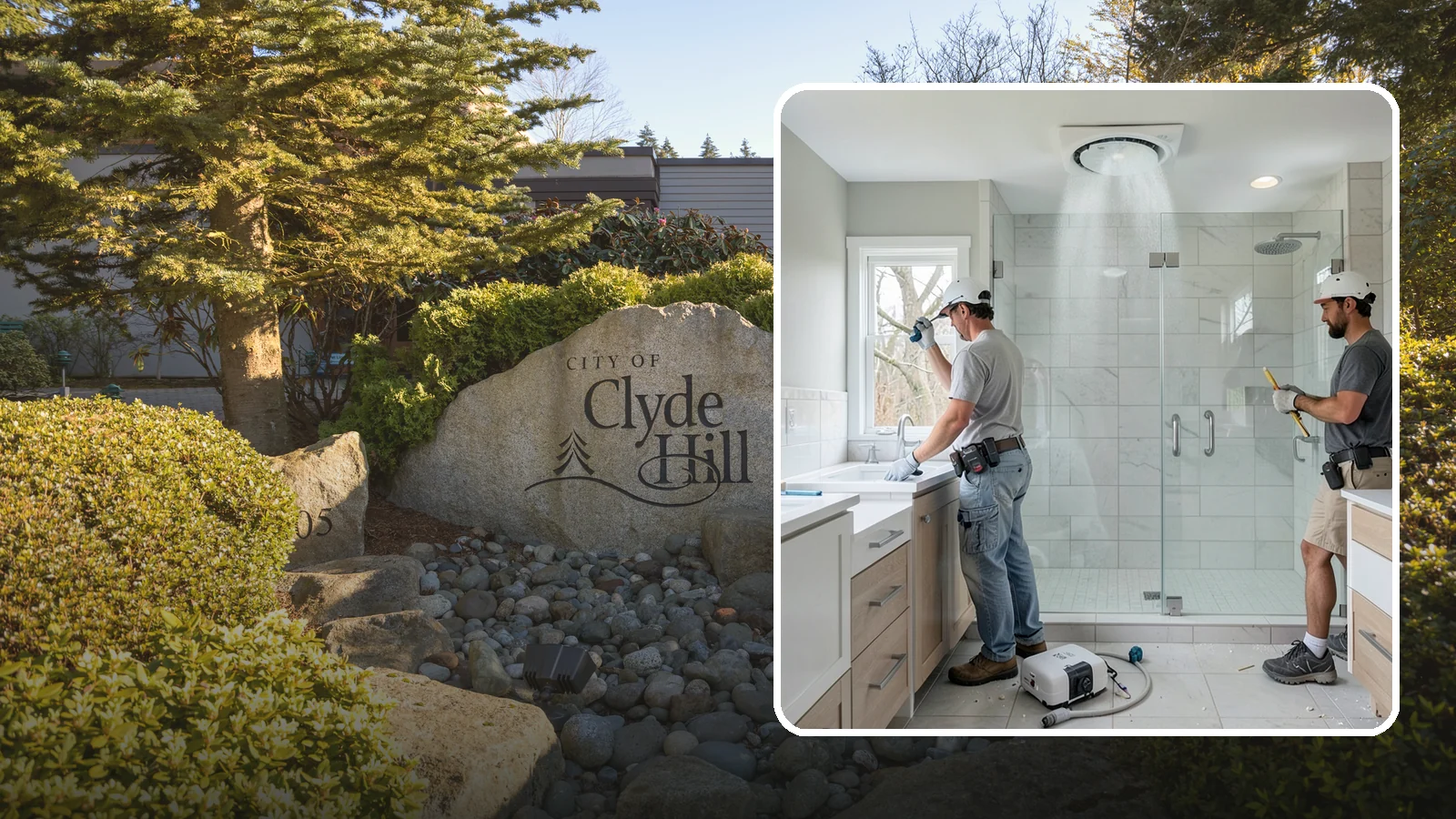 Bathroom Exhaust Fan Installation in Clyde Hill, King County, WA - A bathroom exhaust fan installation vents humidity outdoors to protect your home from moisture damage.