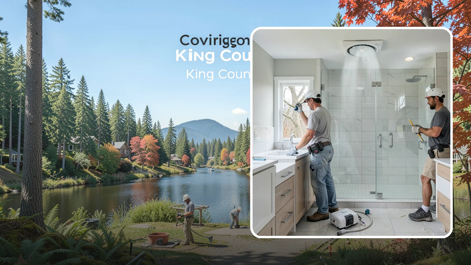 Bathroom Exhaust Fan Installation in Covington, King County, WA - A bathroom exhaust fan installation vents humidity outdoors to protect your home from moisture damage.