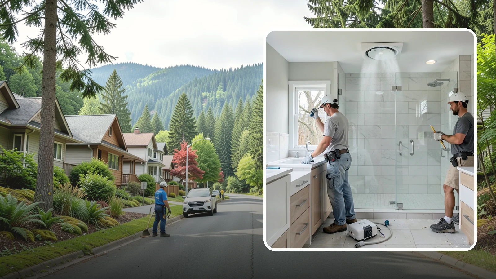 Bathroom Exhaust Fan Installation in Darrington, Snohomish County, WA - A bathroom exhaust fan installation vents humidity outdoors to protect your home from moisture damage.