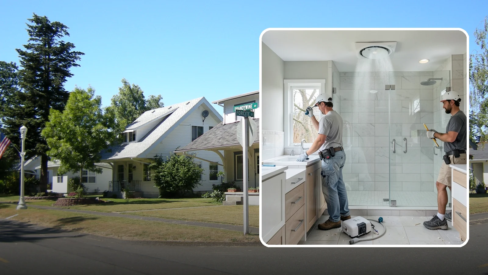 Bathroom Exhaust Fan Installation in DuPont, Pierce County, WA - A bathroom exhaust fan installation vents humidity outdoors to protect your home from moisture damage.