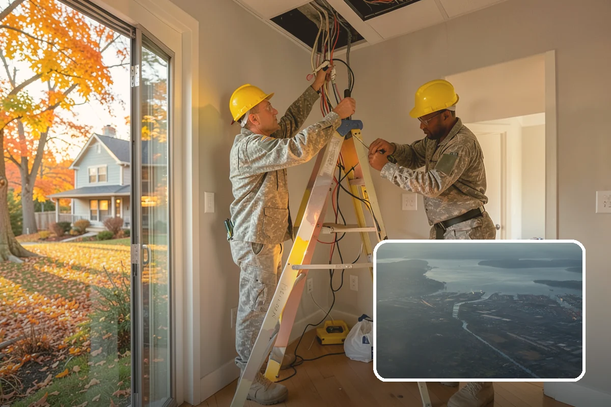 Bathroom Exhaust Fan Installation in Fife, Pierce County, WA - Vents humidity fully to the outdoors