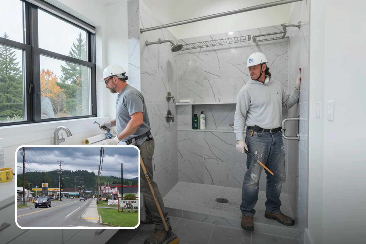 Bathroom Exhaust Fan Installation in Granite Falls, Snohomish County, WA - Vents humidity fully to the outdoors