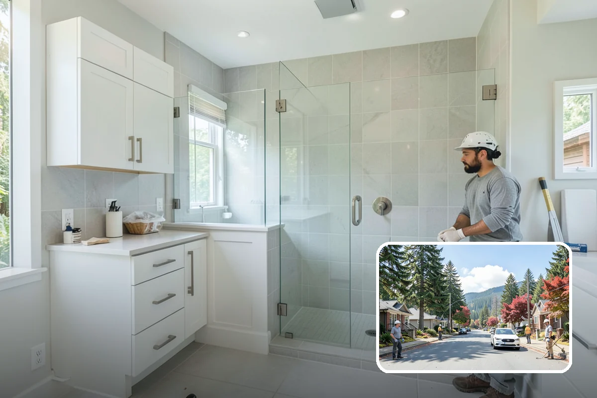 Bathroom Exhaust Fan Installation in Hunts Point, King County, WA - Vents humidity fully to the outdoors