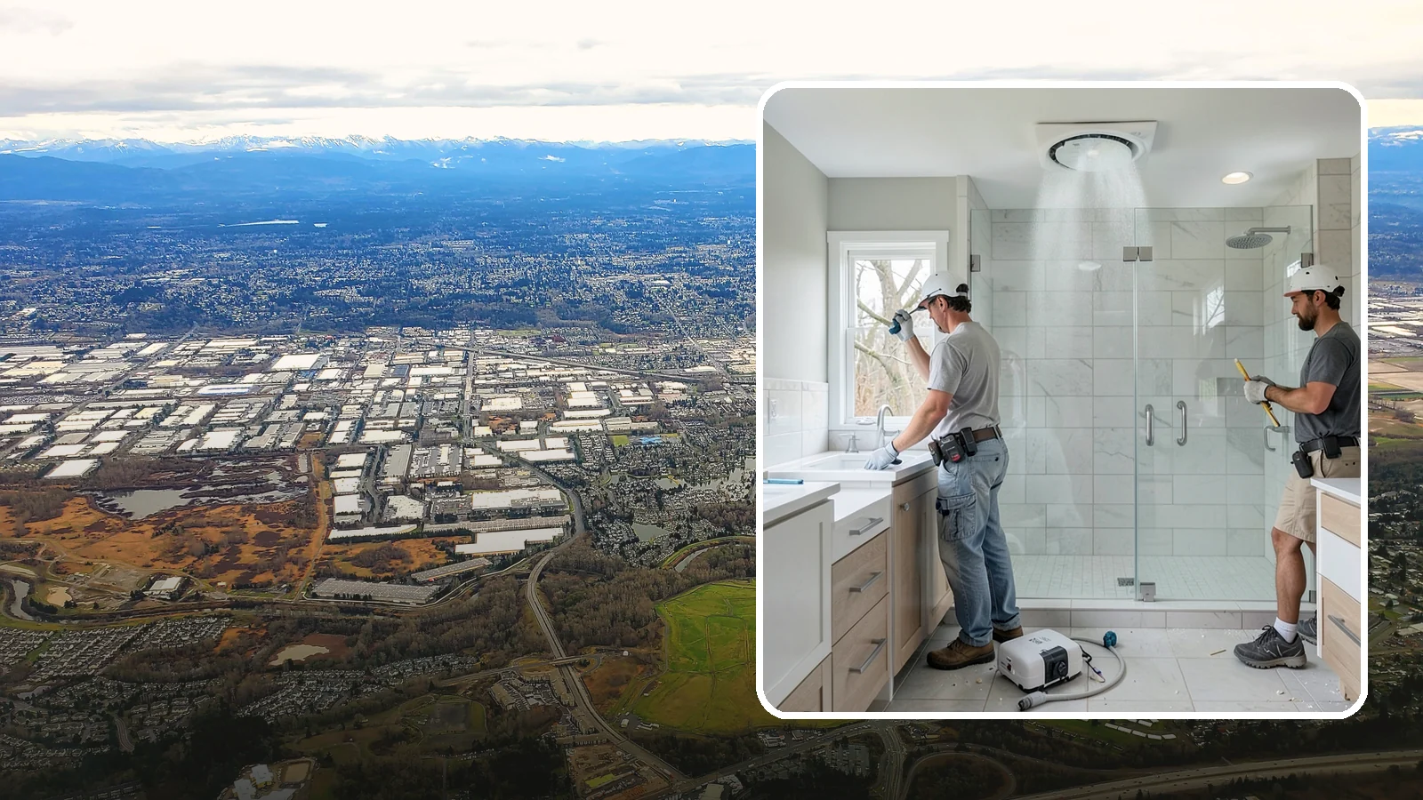 Bathroom Exhaust Fan Installation in Kent, King County, WA - A bathroom exhaust fan installation vents humidity outdoors to protect your home from moisture damage.