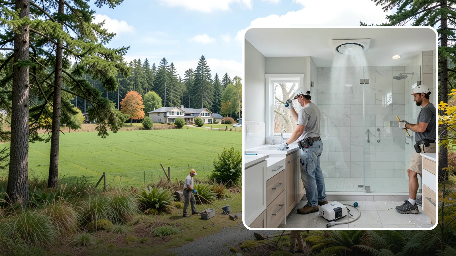 Bathroom Exhaust Fan Installation in Lyman, Skagit County, WA - A bathroom exhaust fan installation vents humidity outdoors to protect your home from moisture damage.
