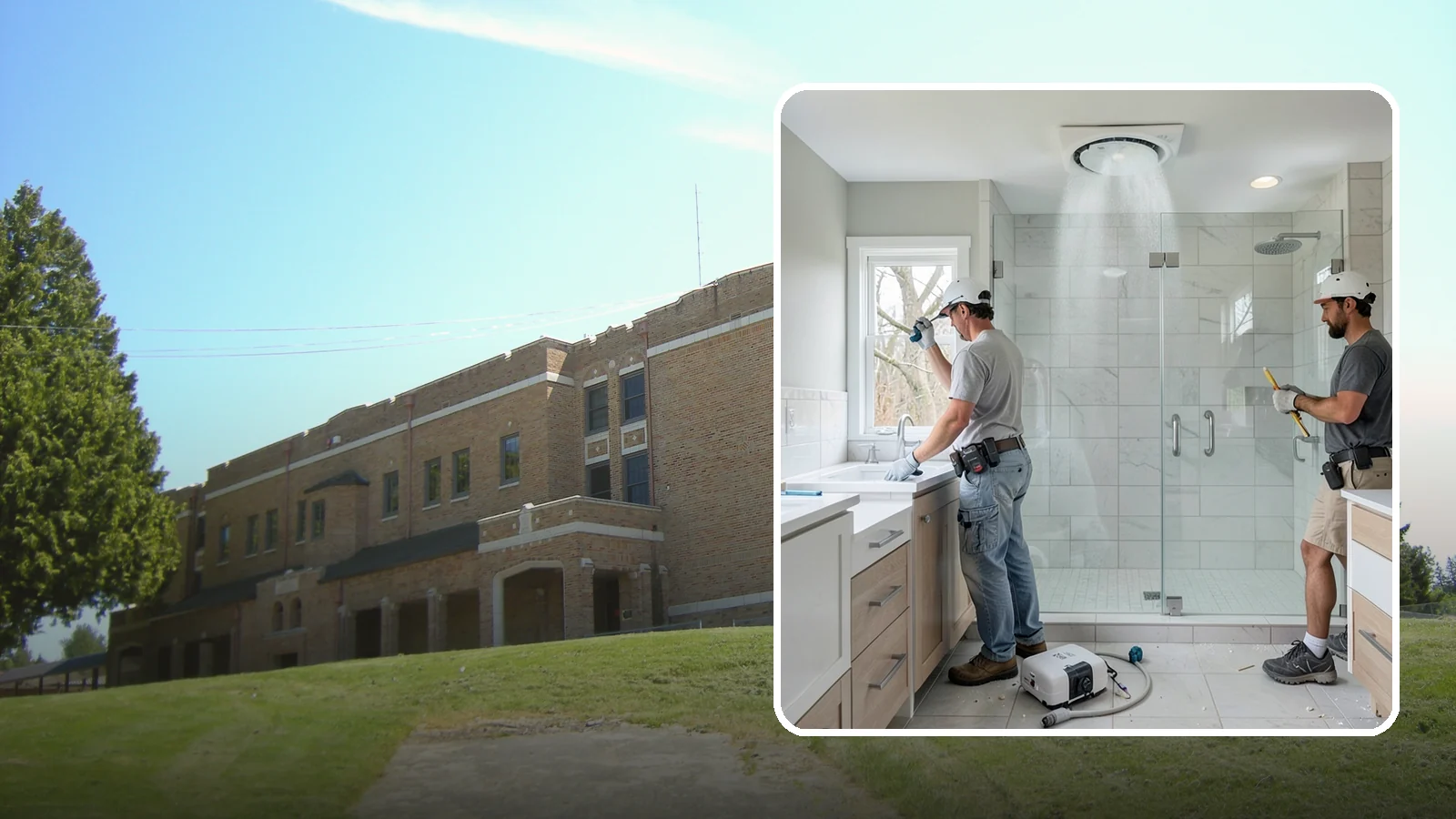 Bathroom Exhaust Fan Installation in Maple Valley, King County, WA - A bathroom exhaust fan installation vents humidity outdoors to protect your home from moisture damage.