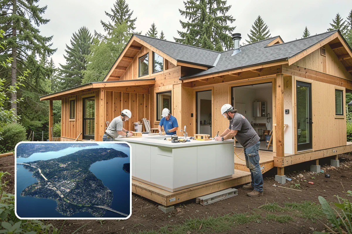 Bathroom Exhaust Fan Installation in Mercer Island, King County, WA - Vents humidity fully to the outdoors