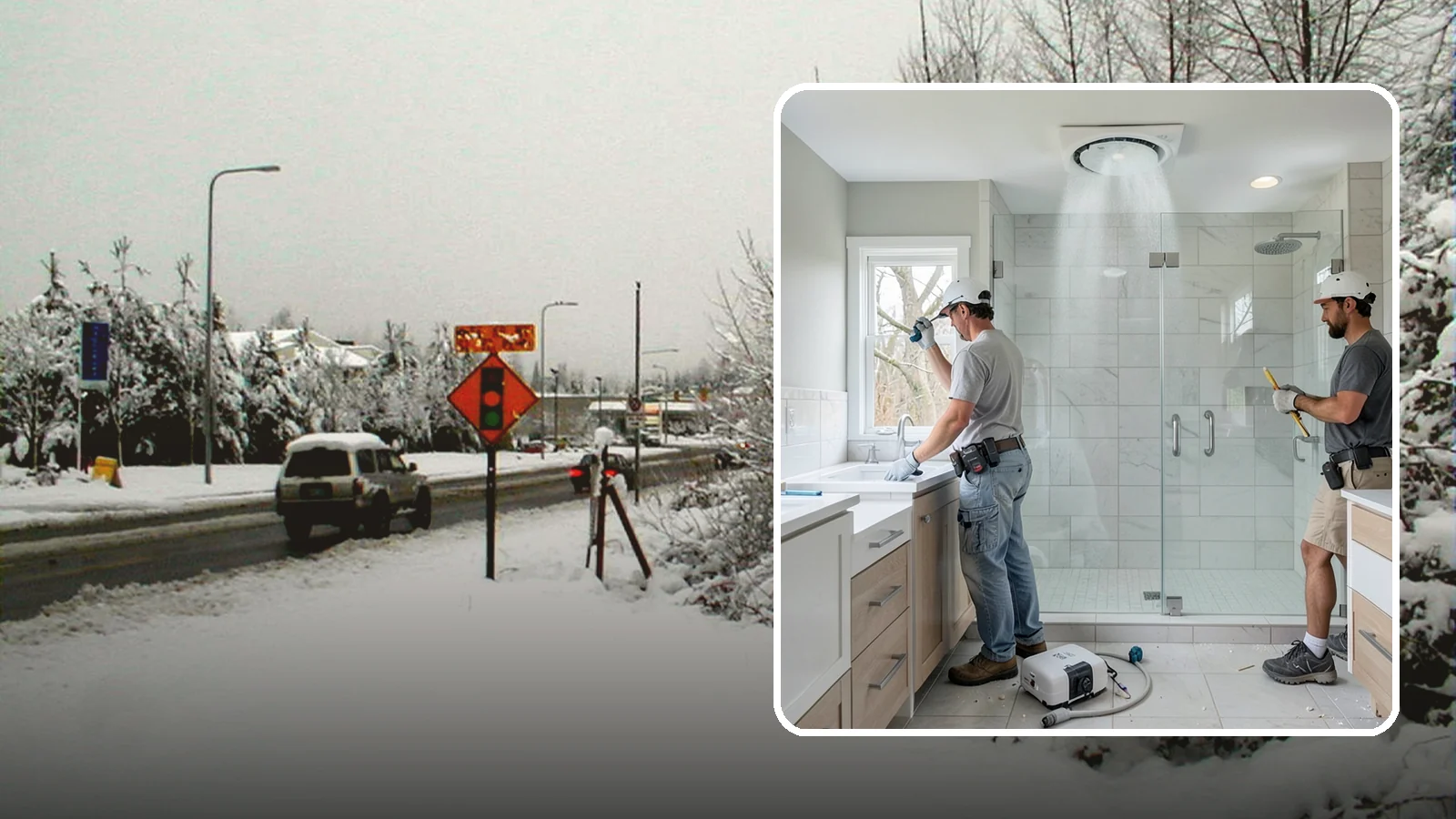 Bathroom Exhaust Fan Installation in Newcastle, King County, WA - A bathroom exhaust fan installation vents humidity outdoors to protect your home from moisture damage.