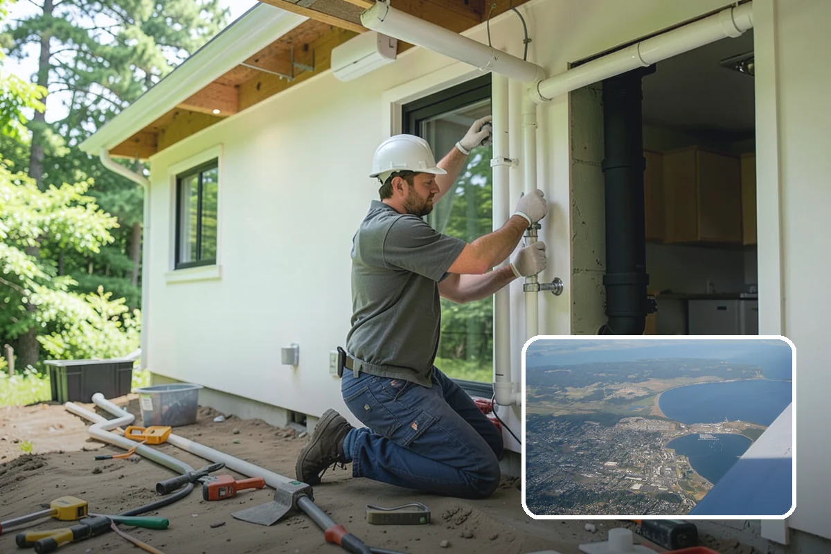 Bathroom Exhaust Fan Installation in Oak Harbor, Island County, WA - Vents humidity fully to the outdoors