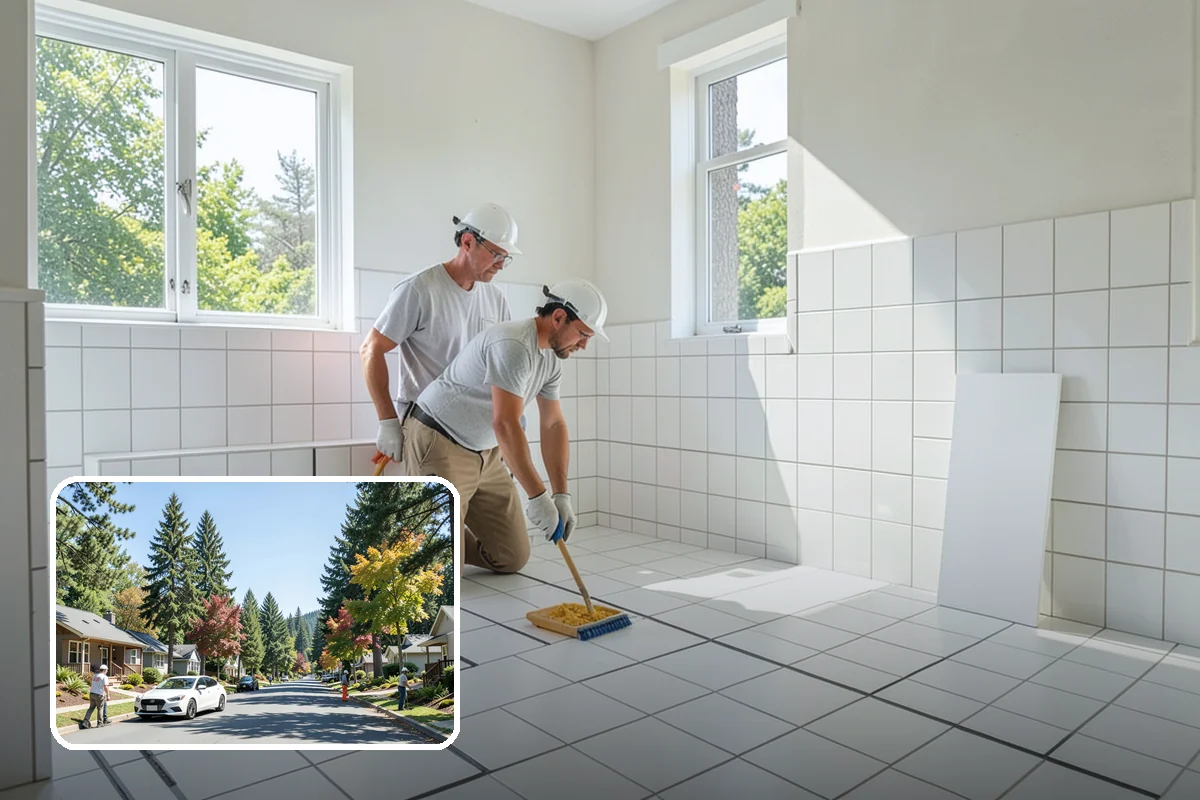 Bathroom Exhaust Fan Installation in Orting, Pierce County, WA - Vents humidity fully to the outdoors