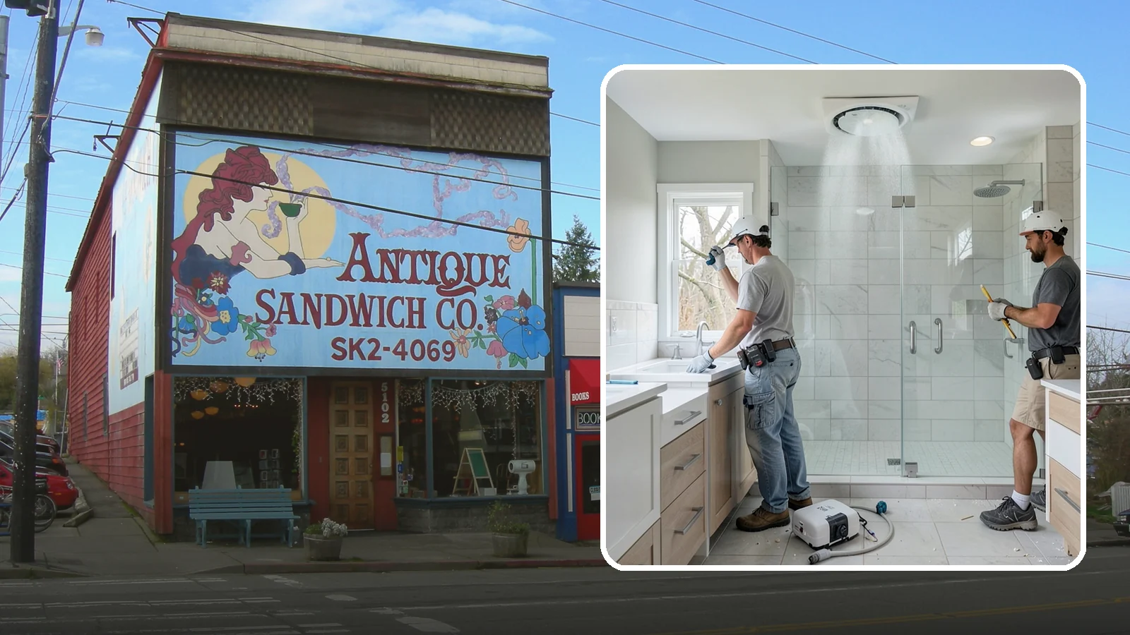 Bathroom Exhaust Fan Installation in Ruston, Pierce County, WA - A bathroom exhaust fan installation vents humidity outdoors to protect your home from moisture damage.