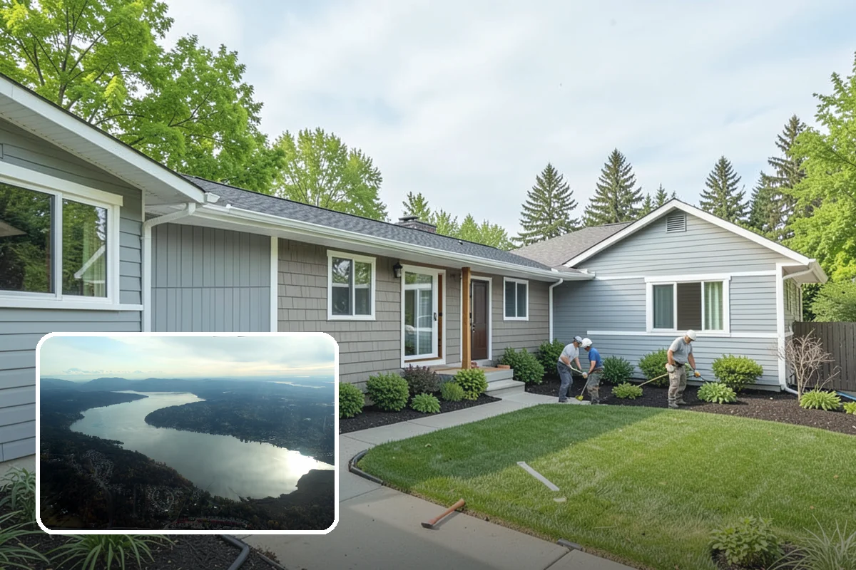 Bathroom Exhaust Fan Installation in Sammamish, King County, WA - Vents humidity fully to the outdoors