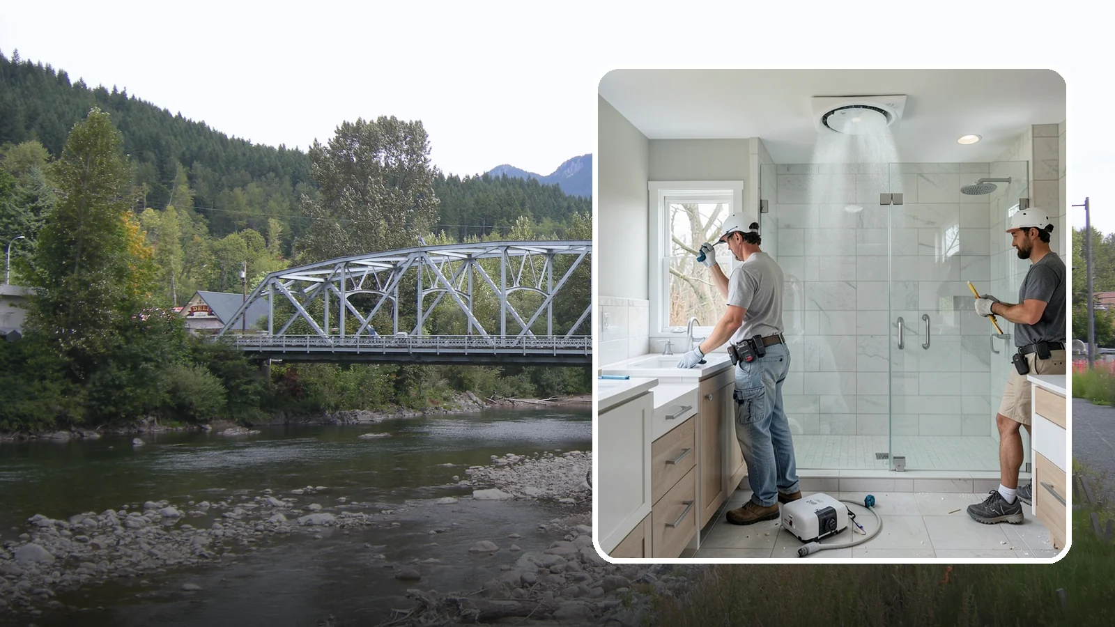 Bathroom Exhaust Fan Installation in Skykomish, King County, WA - A bathroom exhaust fan installation vents humidity outdoors to protect your home from moisture damage.